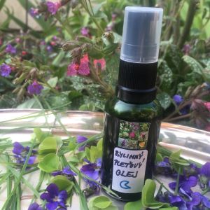 AROMATERAPEUTICKÝ BYLINNÝ PLEŤOVÝ OLEJ °PĚSTÍCÍ° ☾ 50 ml