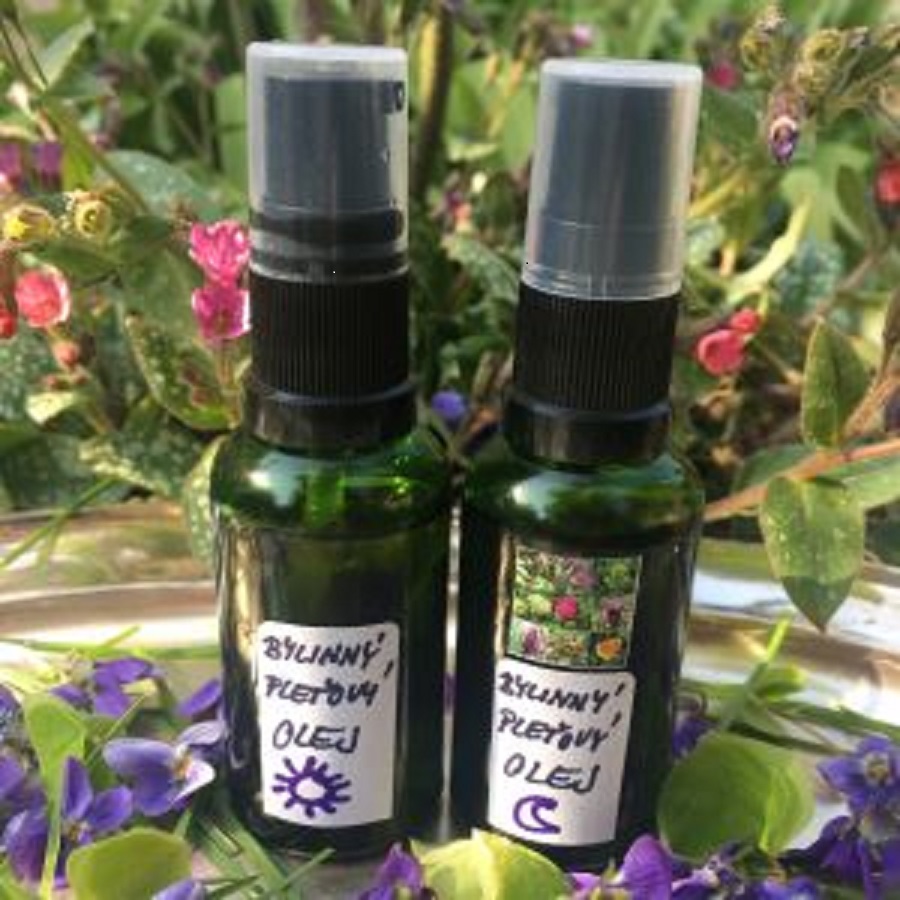 AROMATERAPEUTICKÝ BYLINNÝ PLEŤOVÝ OLEJ °VYŽIVUJÍCÍ° ☾ 50 ml