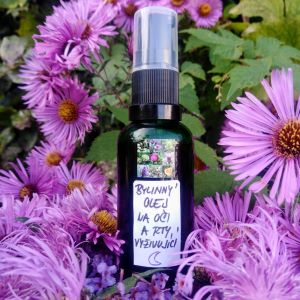 AROMATERAPEUTICKÝ BYLINNÝ OLEJ NA OČI A RTY °VYŽIVUJÍCÍ° ☾ 30 ml